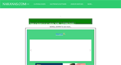 Desktop Screenshot of nakanas.com