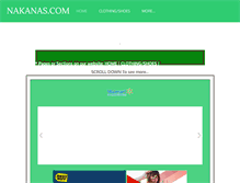 Tablet Screenshot of nakanas.com